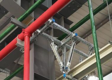 阿勒泰地该抗震支架的整体式支吊架结构协调性好